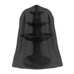 Waterproof Garden Fountain Cover, Water Feature Fountain Winter Protection Cover, 210D Oxford Cloth Fountain Cover Windproof Cover