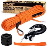 SAMOUT Synthetic Winch Rope Kit, 1/