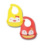 MY NEWBORN Baby bibs| Feeding Infants and Toddlers | 6-36 Months (Yellow_Red)