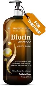 Majestic Pure Biotin Shampoo Sulfate & Paraben Free - 16 Fl Oz