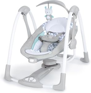 Ingenuity Portable Baby Swing – Compact Foldable Infant Seat