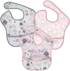 Bumkins Bibs, Baby Bibs for Girl or Boy, SuperBib Baby and Toddler Bib for 6-24 Months, Baby Bib for Eating, Feeding Bib, Waterproof Lightweight Fabric – Love You Bunches