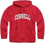 Ivysport Cornell University Hooded Sweatshirt, Classic, Red, Medium