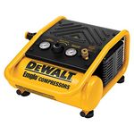 DEWALT Air Compressor, 135-PSI Max, 1 Gallon (D55140) , Yellow