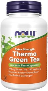 Now Foods Thermo Green Tea Veg Capsules, 90 Count