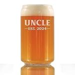 Uncle Est 2024 - Beer Can Pint Glas