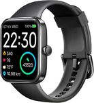 SKG Smart Watch, Fitness Tracker with 5ATM Swimming Waterproof, Health Monitor for Heart Rate, Blood Oxygen, Sleep, 1.7'' Touch Screen Bluetooth Smartwatch Fitness Watch for Android-iPhone iOS, V7