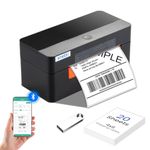 vretti Bluetooth Thermal Label Printer,Shipping Label Printer 4x6,Postage Label Printer for Address Postage Small Business,Compatible with Etsy,Shopify,eBay,Amazon,USPS,UPS