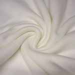 Soft Cream Anti Pil Polar Fleece Fabric (Per Metre)