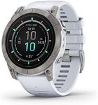 Garmin epix Pro (Gen 2) Sapphire Edition, 51mm, High Performance Smartwatch, Advanced Training Technology, Built-in Flashlight, Whitestone