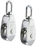 2 Pack M50 Single Pulley Block, Cre