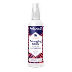 Petpost | Detangling Spray for Dogs with Knots, Mats & Tangles - Naturally Rejuvenating Dog Hair Detangler for Healthier, Shinier, Stronger Fur - Oatmeal, Aloe, and Vitamin E Formula 237 ml