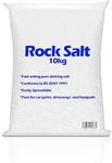 10kg Bag of Grit Rock Salt Deicing | White Grit Rock Salt for Weeds De-Icing Salt Grit for Paths, Driveways & Roads of Snow & Ice