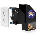 Elder Welder® Wall Outlet Hidden Safe with Key Lock | The Sneaky Way to Trick Thieves | Easy to Install | 100% Real Wall Plate | Wall Hidden Safe for Money | Elevated Choice Over Book Safe or Can Safe