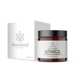 Benatural Essentials All Natural Arnica & Comfrey Cream 100g | For Sprains & Bruises | Botanical Cream for Skin Comfort After Activity | With Jojoba Oil & Vitamin E | pH Balanced | Made in the UK
