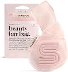Kitsch Bar Soap Saver Bag - Recycled Mesh Beauty Bar Soap Pouch for Body Wash, Conditioner & Shampoo Bars, Soap Savers Holder to Preserve Bar Soap, Eco-Friendly, Patented Soap Bag - Blush