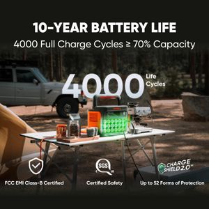Jackery Explorer 1000 v2 Portable Power Station – 1000W Outdoor Generator