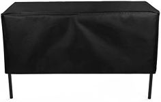 Patio Grill Cover for Camp Chef 3 Burner Stove PRO90, SPG90B, TB90LW, TB90LWG, TB90LWG15 and Others, 43" L x 16" H x 16" W, Heavy-Duty and Waterproof Cover, Black