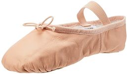 Bloch Dance Dansoft II Ballet Flat (Toddler/Little Kid), Pink, 10 Wide Little Kid