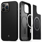 Spigen Mag Armor MagFit Case Compatible with iPhone 13 Pro Max - Matte Black