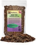 GARDENERA Money Tree Potting Soil, Soil Mix for Planting or Repotting Guiana Chestnut, Soil Blended to Properly Grow Money Tree Plants - (1 Quart Bag)