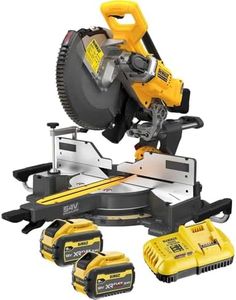 DeWalt DCS781 54v XR FLEXVOLT Cordless Sliding Mitre Saw 305mm 2 x 9ah Li-ion