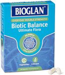 Bioglan Biotic Balance Ultimate Flora | 20 Billion | CFU | 6 Strains | Live Bacteria | 30 Capsules