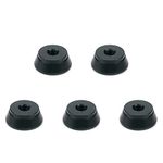 Woogim 5 pack Metal Stand Base Holder for 510 Thread Holder,Black