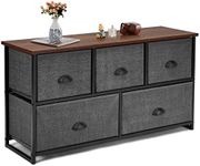 Giantex Chest of 5 Drawers, Cube St