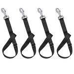 Horse Bucket Strap Hangers,Horse Suppliers Adjustable Nylon Straps up to 700 lbs for Hay Nets, Water Buckets,Hanging-Pratical and Easy Use(4 Pack)