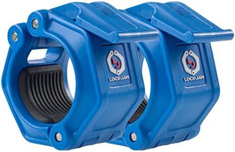 Lock-Jaw OLY 2 Olympic Barbell Collar (Blue)