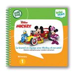 LeapFrog LeapStart Preschool (Level 1) Mickey and The Roadster Racers Story Book (French Version)