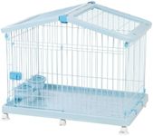 IRIS USA Wire Pet Crate Portable wi