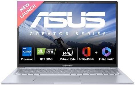 ASUS Vivobook 16X,Intel Core i7-13620H,Creator/Gaming Laptop(RTX 3050-4GB/16GB RAM/512GB SSD/FHD+/16"/144Hz/Backlit Keyboard/M365 Basic (1Year)*/Office Home 2024/Cool Silver/1.8 Kg) K3605VC-RP492WS