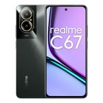 realme Smartphone C67 5000mAh 8GB + 256GB 6.72 Inch 90Hz Dual Stereo Speaker Snapdragon 685 108MP 3X In-Sensor Zoom Camera, Black Rock