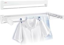 Leifheit Telegant Wall Dryer and Towel Rail, 36 Protect Plus, 70 cm