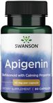 Swanson Apigenin Prostate Health Supplements Nerve Health 50 mg 90 Capsules