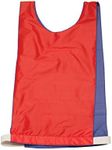 Champion Sports Adult Reversible Pinnie, Blue/Red