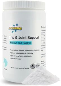 JYHUBA Hip & Joint Support for Horses – Natural Pain Relief with PEA, MSM & Glucosamine – Joint Repair & Mobility Supplement – Anti-Inflammatory Formula – Made in USA – 16.9oz (480g)