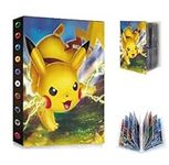 Card Binder for Pokemon, 4-Pocket Card Holder Book, Collectible Card Case Folder Album, 30 Pages 240 Cards Capacity