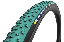 MICHELIN Pneumatico Power Cyclocross Mud Tubelessready Nessun genere, Nero/Verde, 700 x 33 (33-622)