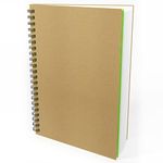 Artgecko Mixed Media Sketch Book A4 Portrait - 80 Pages (40 Sheets) 150gsm White Cartridge Paper