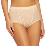 Sloggi Women's Maxi 2 Pack Control Knickers, Skin, 16 UK