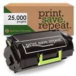 Print.Save.Repeat. Remanufactured Lexmark 521HE High Yield Toner Cartridge for use in MS710, MS711, MS810, MS811, MS812 [25,000 Pages]