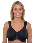 Ladies Underwired Sports Bra LG777 Black 40J