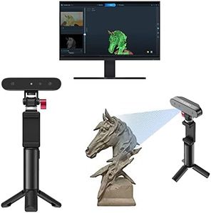 [2023 Upgrade] Creality 3D Scanner CR-Scan Ferret 3D Scanner for 3D Printing and Modeling, Handheld Scanner with 30 FPS Quick Scan, 0.1mm Accuracy, Dual Mode Scanning, Full Color