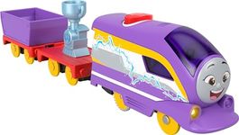 Thomas & Friends Motorized Toy Train Talking Kana Engine with Sounds Phrases & Cargo Car for Preschool Pretend Play Kids Ages 3+ Years