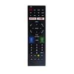 Upix Remote with Netflix and YouTube Function (No Voice), Compatible/Replacement for Sharp Smart TV LCD/LED Remote Control (Exactly Same Remote Will Only Work)