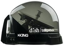 KING VQ4900 Dish Tailgater Pro Portable/Roof Mountable Satellite TV Antenna (for use with DISH)