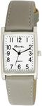 Ravel - Unisex Traditional Watch with Clear Numeral Dial - Silver Tone/Grey